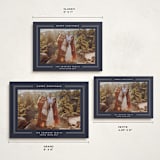 "Christmas Classic" - Holiday Cards in Navigation by Design Lotus - Formats Available