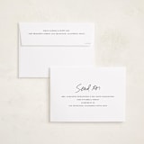 "Blessings of Peace & Joy" - Holiday Cards in Cream by Kercia Jane - FREE Recipient Addressing