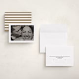 "White Border" - Holiday Cards in Caramel by Annie Chan - Assembled