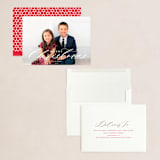 "Inscribed" - Holiday Cards in Salt by Olivia Raufman - Assembled