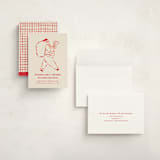 "If Santa Asks" - Holiday Cards in Reindeer Nose by Sierra Lee - Assembled