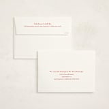 "If Santa Asks" - Holiday Cards in Reindeer Nose by Sierra Lee - FREE Recipient Addressing