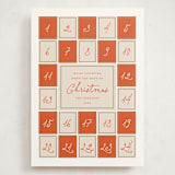 "Advent" - Holiday Cards in Spice by Gwen Bedat - Front