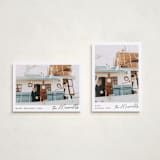 "Scripted Penmanship Frame" - Holiday Cards in Snow by Jackie Crawford - Photo Orientation Options