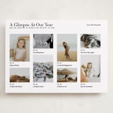 "a glimpsed year" - Holiday Cards in Pepper by Bramble Studio - Front
