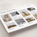 "a glimpsed year" - Holiday Cards in Pepper by Bramble Studio - Detail