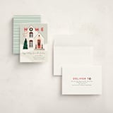 "New Place" - Holiday Cards in Morning Mist by Julie Murray - Assembled