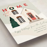 "New Place" - Holiday Cards in Morning Mist by Julie Murray - Detail