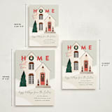 "New Place" - Holiday Cards in Morning Mist by Julie Murray - Formats Available