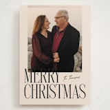 "Merry Stack" - Holiday Cards in Eggnog by Ekko Studio - Front