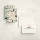 "Festive Home" - Holiday Cards in Elf Shoes by Teju Reval - Assembled