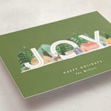 "Joyful Scene" - Holiday Cards in Forest by Bethan - Detail