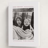 "Candy Cane Lines" - Holiday Cards in Candy Cane by Allison Orszak - Folded Card