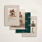 "merry christmas tree" - Holiday Cards in Winter Rose by Lori Wemple - Back of Card Options