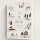 "Snowy Scenes" - Holiday Cards in Snow Day by Lauren Jinhee - Folded Card
