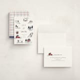 "Snowy Scenes" - Holiday Cards in Snow Day by Lauren Jinhee - Assembled