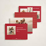 "angels sing" - Holiday Cards in Ruby by Grae - Back of Card Options