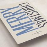 "headline" - Holiday Cards in Starry Night by Carrie Moradi - Detail