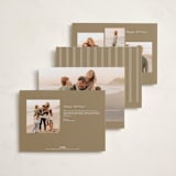 "Simplest border" - Holiday Cards in Snow by Stacey Meacham - Back of Card Options