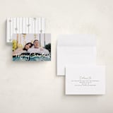 "Treacle" - Holiday Cards in Snow by Everett Paper Goods - Assembled