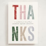 "BIG thanks" - Holiday Cards in Candy Dish by Pixel and Hank - Front
