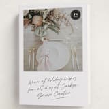 "Snapshot" - Holiday Cards in Snow by Adelyn T. - Folded Card