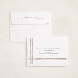 "Merry Little Lines" - Holiday Cards in Gumdrop by Kercia Jane - FREE Recipient Addressing