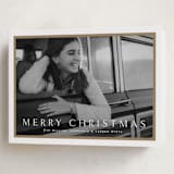 "Winds" - Holiday Cards in Cotton by Amy Kross - Folded Card