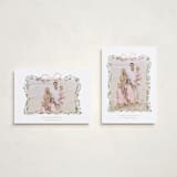 "Ribbonly Frame" - Holiday Cards in Blush by Itsy Belle Studio - Photo Orientation Options