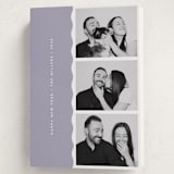 "simple wave" - Holiday Cards in Lilac by Sumak Studio - Folded Card