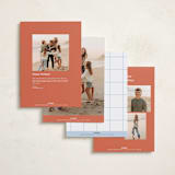 "Sunny New Year" - Holiday Cards in Sunrise by Meg Gleason - Back of Card Options