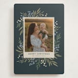 "Holly + Olive" - Holiday Cards in Juniper by Wildfield Paper Co - Front