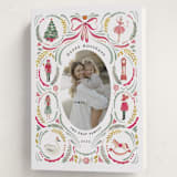 "Nutcracker dance" - Holiday Cards in Berry by Sarah Knight - Folded Card