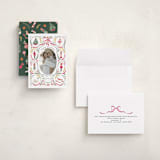 "Nutcracker dance" - Holiday Cards in Berry by Sarah Knight - Assembled