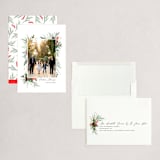 "Nature & Blessings" - Holiday Cards in Crimson by Susan Moyal - Assembled