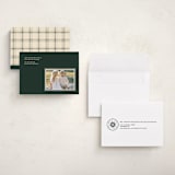 "Perfectly Framed" - Holiday Cards in Pine by Annie Clark - Assembled