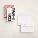 "Peppermint Strip" - Holiday Cards in Peppermint by Carrie ONeal - Assembled