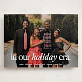 "holiday era" - Holiday Cards in Snow by Angela Marzuki - Front