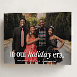 "holiday era" - Holiday Cards in Snow by Angela Marzuki - Folded Card