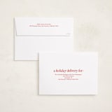"holiday era" - Holiday Cards in Snow by Angela Marzuki - FREE Recipient Addressing
