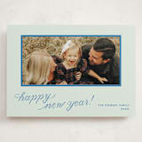 "cotillion" - Holiday Cards in Mint by Megan Davis - Front