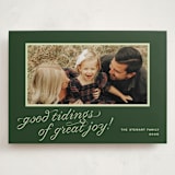 "cotillion" - Holiday Cards in Evergreen by Megan Davis - Front