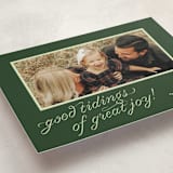 "cotillion" - Holiday Cards in Evergreen by Megan Davis - Detail