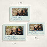"cotillion" - Holiday Cards in Mint by Megan Davis - Formats Available