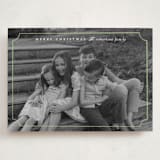 "sweetly framed" - Holiday Cards in Lime by Ellen Schlegelmilch - Front