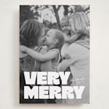 "Very Bold" - Holiday Cards in Snowflake by Jessie Steury - Front