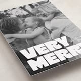 "Very Bold" - Holiday Cards in Snowflake by Jessie Steury - Detail