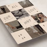 "Checkers" - Holiday Cards in Ink Press by Ani Somi - Detail
