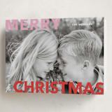 "Merry & Bold" - Holiday Cards in Candy Cane by Angela Thompson - Folded Card