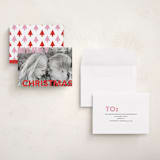 "Merry & Bold" - Holiday Cards in Candy Cane by Angela Thompson - Assembled